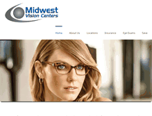 Tablet Screenshot of midwestvisioncenters.com
